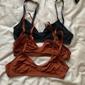 Madewell Sammie bralette bundle